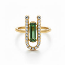 Lade das Bild in den Galerie-Viewer, Aurora Turmalin Ring