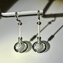 Lade das Bild in den Galerie-Viewer, Aurora Crystal Space Ohrhänger, Unikatschmuck aus Goldschmiede in Hamburg