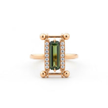 Lade das Bild in den Galerie-Viewer, Aurora Turmalin Ring No. 3 - STEPULOVS JEWELRY