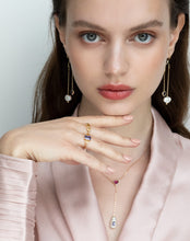 Lade das Bild in den Galerie-Viewer, Blossom Saphir Herz Ring