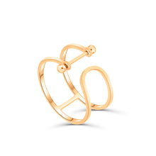 Lade das Bild in den Galerie-Viewer, Aurora Minimalistic Ring von STEPULOVS Jewelry, exklusiver handgefertigter Schmuck aus Gelbgold