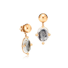 Lade das Bild in den Galerie-Viewer, Blossom Crystal Ohrstecker von STEPULOVS Jewelry: ein leuchtendes Beispiel für Unikatschmuck Hamburg. Diese Ohrstecker vereinen zeitloses Design mit feinster Handarbeit und bringen die schimmernde Schönheit des Kristalls perfekt zur Geltung.