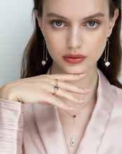 Lade das Bild in den Galerie-Viewer, Blossom Saphir Herz Ring - STEPULOVS JEWELRY