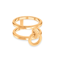 Lade das Bild in den Galerie-Viewer, Rebellion Goldring No. 4 – Handgefertigter Goldring, Unikatschmuck von STEPULOVS Jewelry, Goldschmiedekunst aus Hamburg.