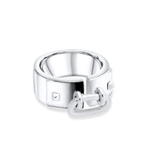 Lade das Bild in den Galerie-Viewer, Rebellion Move Ring aus Sterling-Silber, handgefertigter Luxusschmuck vom Goldschmied Hamburg