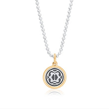 Lade das Bild in den Galerie-Viewer, STEPULOVS Logo Anhänger mit einer Kugelkette - STEPULOVS JEWELRY