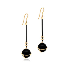 Lade das Bild in den Galerie-Viewer, Aurora Black Space Ohrhänger - STEPULOVS JEWELRY
