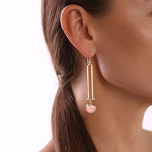 Lade das Bild in den Galerie-Viewer, Aurora Rosenquarz Ohrhänger - STEPULOVS JEWELRY
