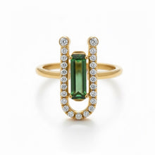 Lade das Bild in den Galerie-Viewer, Aurora Turmalin Ring - STEPULOVS JEWELRY
