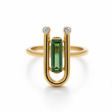 Lade das Bild in den Galerie-Viewer, Aurora Turmalin Ring - STEPULOVS JEWELRY
