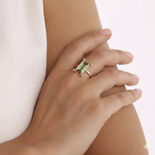 Lade das Bild in den Galerie-Viewer, Aurora Turmalin Ring No. 3 - STEPULOVS JEWELRY
