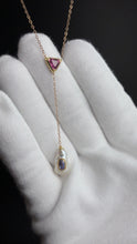 Lade das Bild in den Galerie-Viewer, Blossom Turmalin Anhänger – Handgefertigter Goldschmuck vom Goldschmied in Hamburg, STEPULOVS Jewelry.

