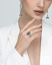 Lade das Bild in den Galerie-Viewer, Aurora Trio Turmalin Ring - STEPULOVS JEWELRY
