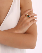 Lade das Bild in den Galerie-Viewer, Blossom Prasiolith Ring - STEPULOVS JEWELRY

