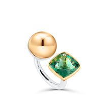 Lade das Bild in den Galerie-Viewer, Blossom Prasiolith Ring - STEPULOVS JEWELRY
